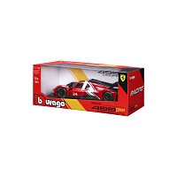 Bburago - RACING, FERRARI 499P MODIFICATA, čevená, 1:18