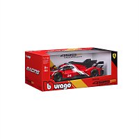 Bburago - RACING, FERRARI 499P MODIFICATA, čevená, 1:18