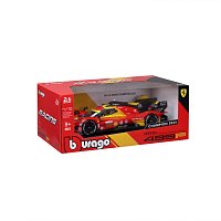 Bburago - RACING, FERRARI 499P, 24H LE MANS CHAMPION 2024, červená, 1:18