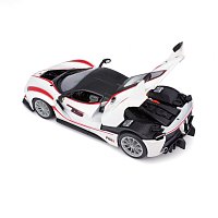 Bburago - RACING, Ferrari FXX K, bílá, 1:24