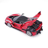 Bburago - RACING, Ferrari FXX K, červená, 1:24