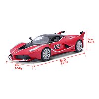 Bburago - RACING, Ferrari FXX K, červená, 1:24