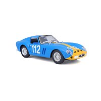 Bburago - RACING, Ferrari 250 GTO, modrá, 1:24