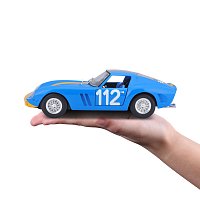 Bburago - RACING, Ferrari 250 GTO, modrá, 1:24