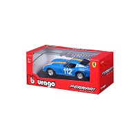 Bburago - RACING, Ferrari 250 GTO, modrá, 1:24