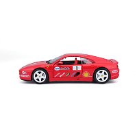 Bburago - RACING, Ferrari F355 Challenge, červená, 1:24