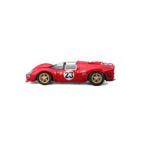 Bburago - RACING, Ferrari 330 P4 Daytona (1967), červená, 1:24