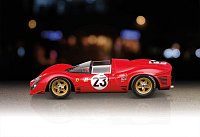 Bburago - RACING, Ferrari 330 P4 Daytona (1967), červená, 1:24