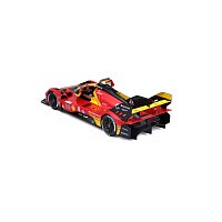Bburago - RACING, Ferrari 499P - 24h Le Mans Champion 2024, červená, 1:24