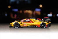 Bburago - RACING, Ferrari 499P - 24h Le Mans Livery 2024, žlutá, 1:24