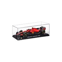 Bburago - FORMULA RACING, Ferrari SF-23 (2023) v dekorativním boxu, #55 Carlos Sainz, 1:24