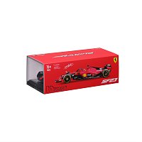Bburago - FORMULA RACING, Ferrari SF-23 (2023) v dekorativním boxu, 16# Charles Leclerc, 1:24
