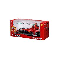 Bburago - FORMULA RACING, F1 Ferrari SF-23 (2023) s figurkou jezdce, #55 Carlos Sainz, 1:24