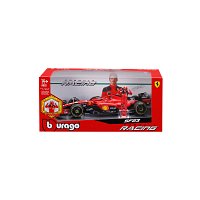 Bburago - FORMULA RACING, F1 Ferrari SF-23 (2023) s figurkou jezdce, #16 Charles Leclerc, 1:24