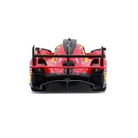 Bburago - RACING, Ferrari 499P - 24H Le Mans Champion 2024 v dekorativním boxu, 1:43