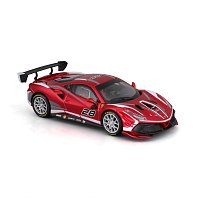 Bburago - RACING, Ferrari 488 CHALLENGE EVO 2020 v dekorativním boxu, 1:43