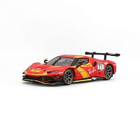 Bburago - RACING,  Ferrari 296 GT3 2023 v dekorativním boxu, 1:43