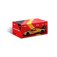Bburago - RACING, Ferrari 499P - 24H Le Mans 2024 v dekorativním boxu, 1:43