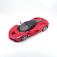 Bburago - SIGNATURE SERIES, Ferrari LaFerrari, červená, 1:18