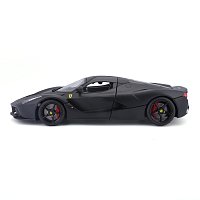 Bburago - SIGNATURE SERIES, Ferrari LaFerrari, matná černá, 1:18