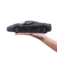 Bburago - SIGNATURE SERIES, Ferrari LaFerrari, matná černá, 1:18