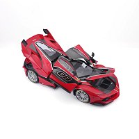 Bburago - SIGNATURE SERIES, Ferrari FXX K, červená, 1:18