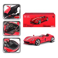 Bburago - SIGNATURE SERIES, Ferrari Monza SP1, červená, 1:18