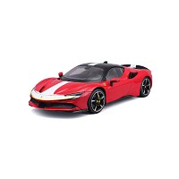 Bburago - SIGNATURE SERIES, Ferrari SF90 Stradale Assetto Fiorano, červená, 1:18