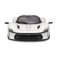 Bburago - SIGNATURE SERIES, Ferrari Daytona SP3, bílá, 1:18