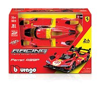 Bburago - RACING MODEL KIT, Ferrari 499P - 24h Le Mans, červená, 1:24