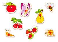 Displ. 12ks - Puzzle na desce ´´Dětské motivy´´