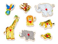 Displ. 12ks - Puzzle na desce ´´Dětské motivy´´