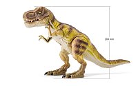 T-Rex Dinosaur se zvukovými a světelnými efekty, 19 cm