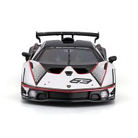 Bburago - RACE, Lamborghini Essenza SCV12, bílá perleť-černá, 1:32