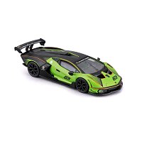 Bburago - RACE, Lamborghini Essenza SCV12, zelená metalíza-černá, 1:32