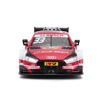Bburago - RACE, Audi Sport RS 5 DTM 2018, #33 René Rast, červená, 1:32