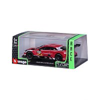 Bburago - RACE, Audi Sport RS 5 DTM 2018, #33 René Rast, červená, 1:32