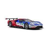 Bburago - RACE, 2017 Ford GT, modro-červená, 1:32