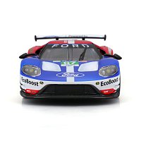 Bburago - RACE, 2017 Ford GT, modro-červená, 1:32