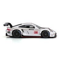Bburago - RACE, Porsche 911 RSR v dekorativním boxu, bílá, 1:43