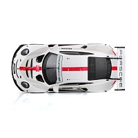 Bburago - RACE, Porsche 911 RSR v dekorativním boxu, bílá, 1:43