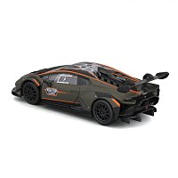 Bburago - RACE, Lamborghini Huracán Super Trofeo EVO2 v dekorativním boxu, matná zelená, 1:43