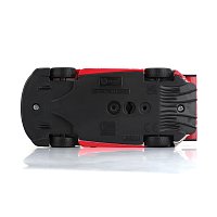 Bburago - RACE, Porsche 911 RSR v dekorativním boxu, červená, 1:43