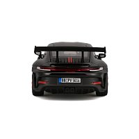 Bburago - RACE, Porsche 911 GT3 RS v dekorativním boxu, černá, 1:43