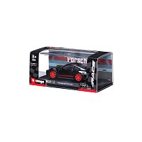 Bburago - RACE, Porsche 911 GT3 RS v dekorativním boxu, černá, 1:43