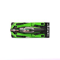 Bburago - RACE, Lamborghini SC63 v dekorativním boxu, zelená-černá, 1:43