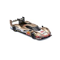 Bburago - RACE, Porsche 963 v dekorativním boxu, zlatá, 1:43