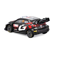 Bburago - RACE, Toyota GR Yaris Rally1 Hybrid v dekorativním boxu, Rovanpera #69, modrá, 1:43