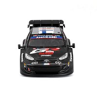 Bburago - RACE, Toyota GR Yaris Rally1 Hybrid v dekorativním boxu, Rovanpera #69, modrá, 1:43