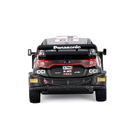 Bburago - RACE, Toyota GR Yaris Rally1 Hybrid v dekorativním boxu, Rovanpera #69, modrá, 1:43